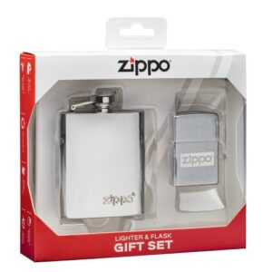 Zippo Flaska és öngyújtó ajándék készlet SKU: 49358