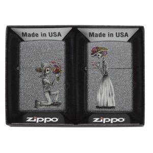 28987 Iron stone pár Zippo öngyújtó