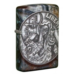 49434 Kalóz érme Zippo öngyújtó 360°