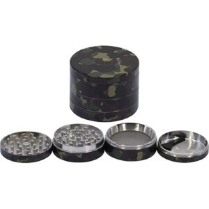 11332 REMO.Grinder-dohányörlő fém , 4 részes-5 cm átmérő