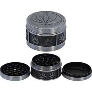 11350 GRINDER-Dohányörlő fém , 3 részes-5,5 cm átmérő