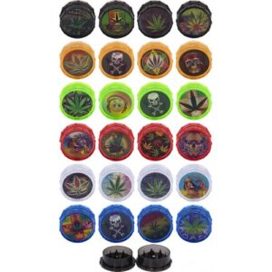 11555 Grinder- dohányörlő műanyag,2 részes-5 cm átmérő