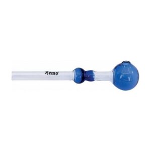 58644 REMO.Üveg pipa-14 cm