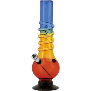 67030 Bong pipa akril , 26cm , több színben-készlet szerint