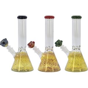 67484 REMO. Bong pipa üveg-25 cm,több színben-készlet szerint