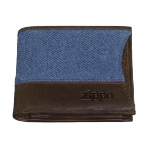 2007141 Denim Bi-Fold pénztárca és hitelkártyatartó