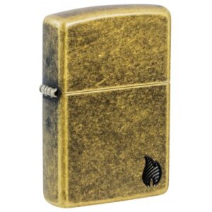 46400 Armor® Antique Brass Flame Design